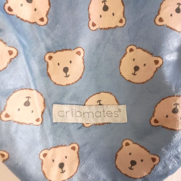 Cribmates Super Soft Swaddle Sack Blue Baby Boy Newborn Infant Sleep Bag NWT - Picture 4 of 4